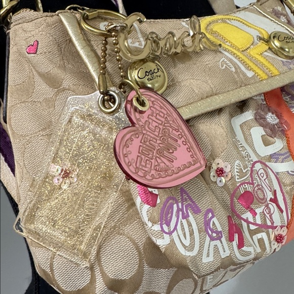 Coach Poppy Graffiti Groovy 15040 handbag 3 tags - Picture 8 of 14